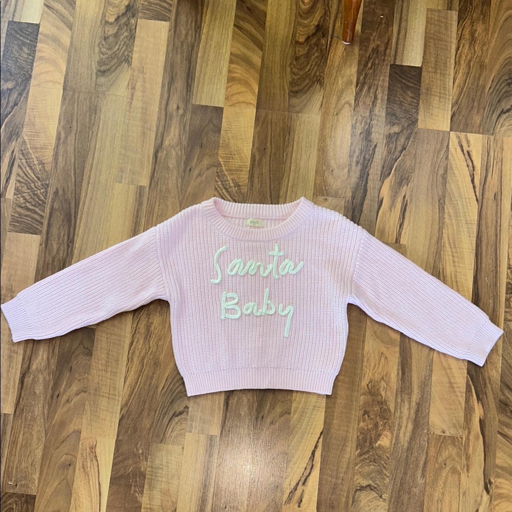 Tullabee Pink 'Santa Baby' Sweater - 4t/5t